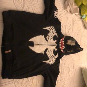 Venom hoodie.  Never worn. Size 3XL